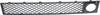 7-SERIES 09-12 FRONT BUMPER GRILLE, Center, Textured, w/o M Pkg, w/ Active Cruise Control