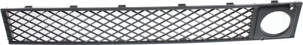 7-SERIES 09-12 FRONT BUMPER GRILLE, Center, Textured, w/o M Pkg, w/ Active Cruise Control