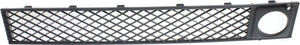 7-SERIES 09-12 FRONT BUMPER GRILLE, Center, Textured, w/o M Pkg, w/ Active Cruise Control