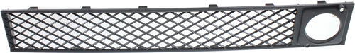 7-SERIES 09-12 FRONT BUMPER GRILLE, Center, Textured, w/o M Pkg, w/ Active Cruise Control