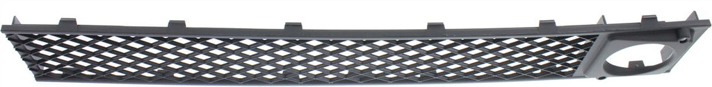 7-SERIES 09-12 FRONT BUMPER GRILLE, Center, Textured, w/o M Pkg, w/ Active Cruise Control