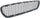 M5 12-16/M6 13-17 FRONT BUMPER GRILLE, Center, Textured Black, (M6, Coupe)