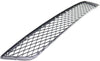 X5 11-13 FRONT BUMPER GRILLE, Textured, w/o M Pkg, w/o Active Cruise Control and Sport Pkg