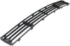 7-SERIES 13-15 FRONT BUMPER GRILLE, Center, Textured, w/o M Pkg and Adaptive Cruise Control