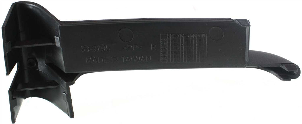 7-SERIES 02-05 FRONT BUMPER GRILLE RH, Outer, Primed, w/o Adaptive Cruise Control