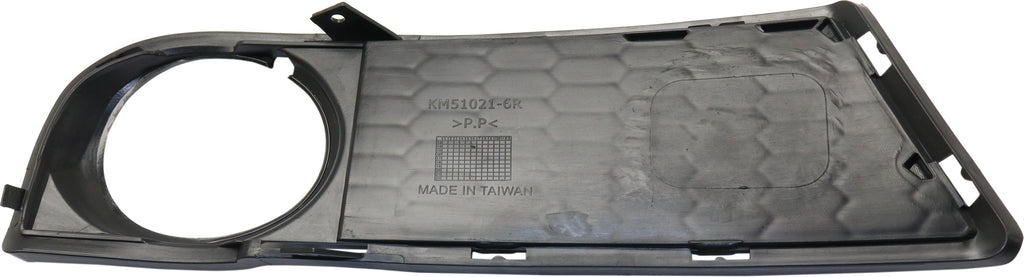 Front Fog Lamp Molding Left Driver Side For 2008-2013 BMW 128I Textured Black With M Package Replacement REPB015542