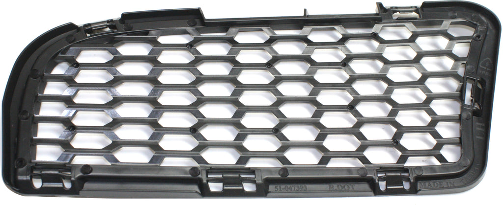 M5 12-16/M6 13-17 FRONT BUMPER GRILLE LH, Outer, Textured Black, (M6, Coupe)