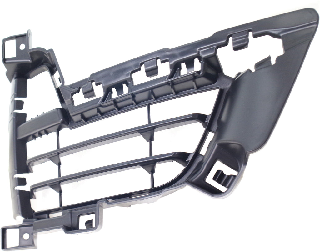 X5 14-18 FRONT BUMPER GRILLE RH, Outer, Textured Black, Open Grid, w/o M Sport Line