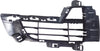 X5 14-18 FRONT BUMPER GRILLE RH, Outer, Textured Black, Open Grid, w/o M Sport Line