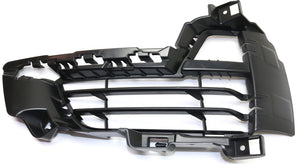 X5 14-18 FRONT BUMPER GRILLE LH, Outer, Textured Black, Open Grid, w/o M Sport Line