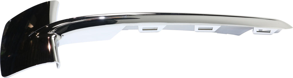 X5 14-18 FRONT BUMPER MOLDING LH, Grille Cover, Chrome w/o M Sport Line, Type 1, Luxury Line