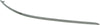 Front Bumper Molding Right Passenger Side Chrome For 2013-2015 BMW 7-Series Without M Package Replacement REPB016125