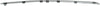 Front Bumper Molding Right Passenger Side Chrome For 2013-2015 BMW 7-Series Without M Package Replacement REPB016125