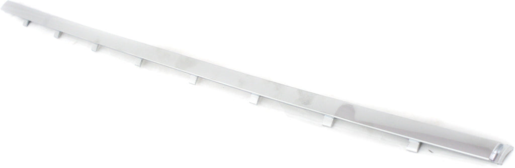 745LI 02-05 FRONT BUMPER BRACKET, License Base Cover, Chrome