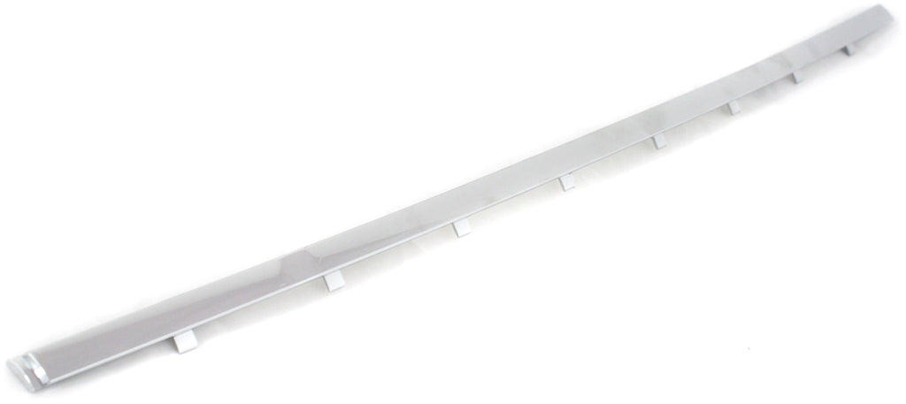 745LI 02-05 FRONT BUMPER BRACKET, License Base Cover, Chrome