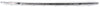 745LI 02-05 FRONT BUMPER BRACKET, License Base Cover, Chrome