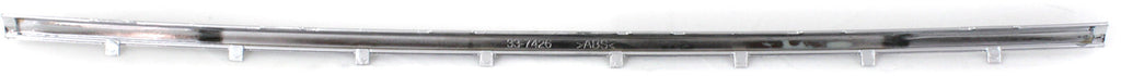 745LI 02-05 FRONT BUMPER BRACKET, License Base Cover, Chrome
