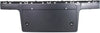 745LI 02-05 FRONT BUMPER BRACKET, License Base, Black