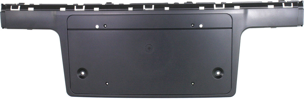 745LI 02-05 FRONT BUMPER BRACKET, License Base, Black