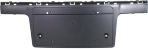 745LI 02-05 FRONT BUMPER BRACKET, License Base, Black