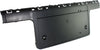 745LI 02-05 FRONT BUMPER BRACKET, License Base, Black