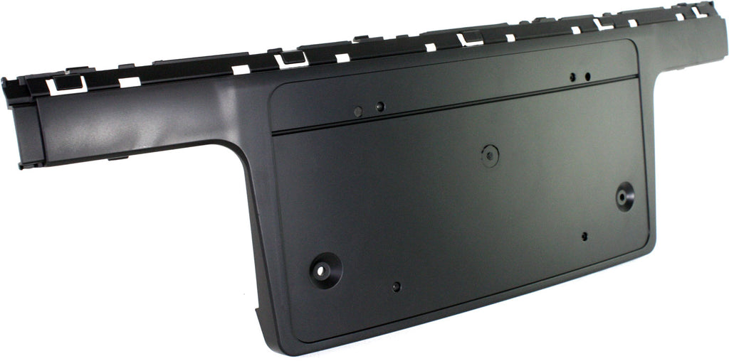 745LI 02-05 FRONT BUMPER BRACKET, License Base, Black