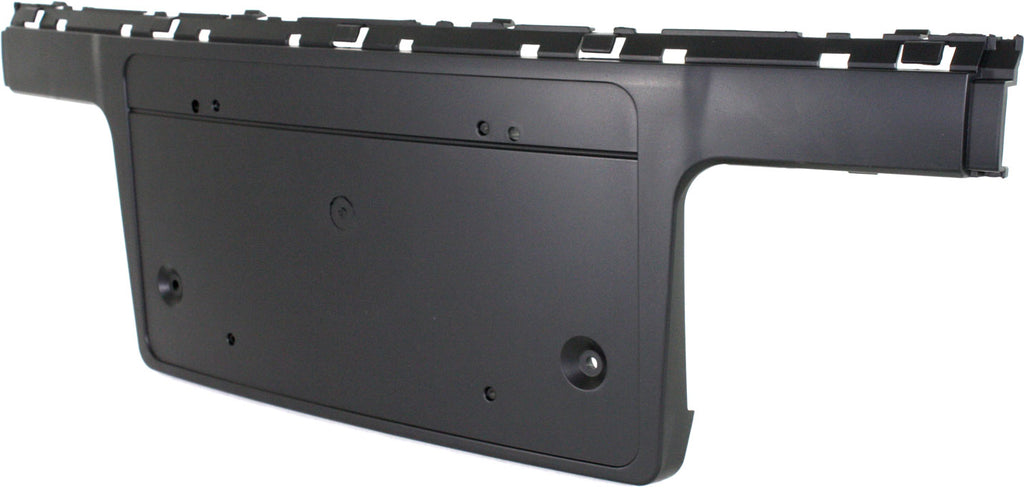 745LI 02-05 FRONT BUMPER BRACKET, License Base, Black