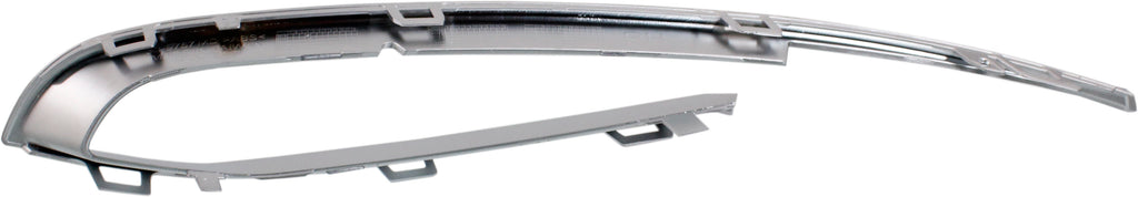 5-SERIES 14-16 FRONT BUMPER GRILLE MOLDING RH, Chrome, Modern Line w/o M Sport Pkg, Sedan