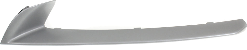5-SERIES 14-16 FRONT BUMPER GRILLE MOLDING LH, Ptd-Silver, w/o M Pkg., w/ Fog Lamps, Std, Sedan