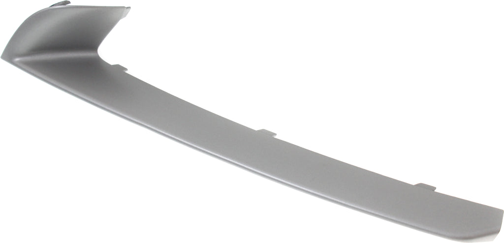 5-SERIES 14-16 FRONT BUMPER GRILLE MOLDING LH, Ptd-Silver, w/o M Pkg., w/ Fog Lamps, Std, Sedan