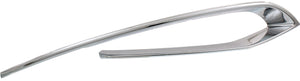 5-SERIES 14-16 FRONT BUMPER GRILLE MOLDING RH, Chrome, w/o M Package, Luxury Line, Sedan