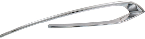 5-SERIES 14-16 FRONT BUMPER GRILLE MOLDING RH, Chrome, w/o M Package, Luxury Line, Sedan