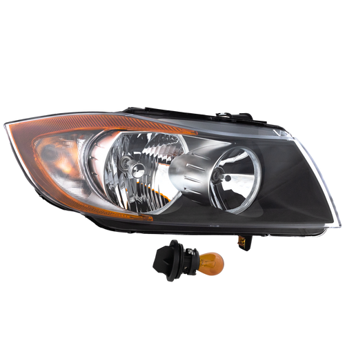 3-SERIES 06-08 HEAD LAMP RH, Assembly, Halogen, Sedan(E90)/Wagon(E91) - CAPA
