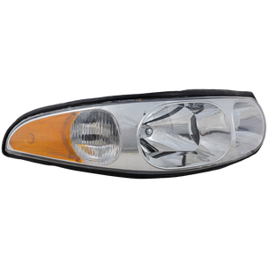 LESABRE 00-05 HEAD LAMP RH, Assembly, Halogen, Composite, w/ Cornering/Marker Lamp, FWD, Custom Model