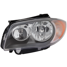 BMW 128i 08-11 HEAD LAMP LH, Assembly, Halogen, Convertible/Coupe, To 3-11