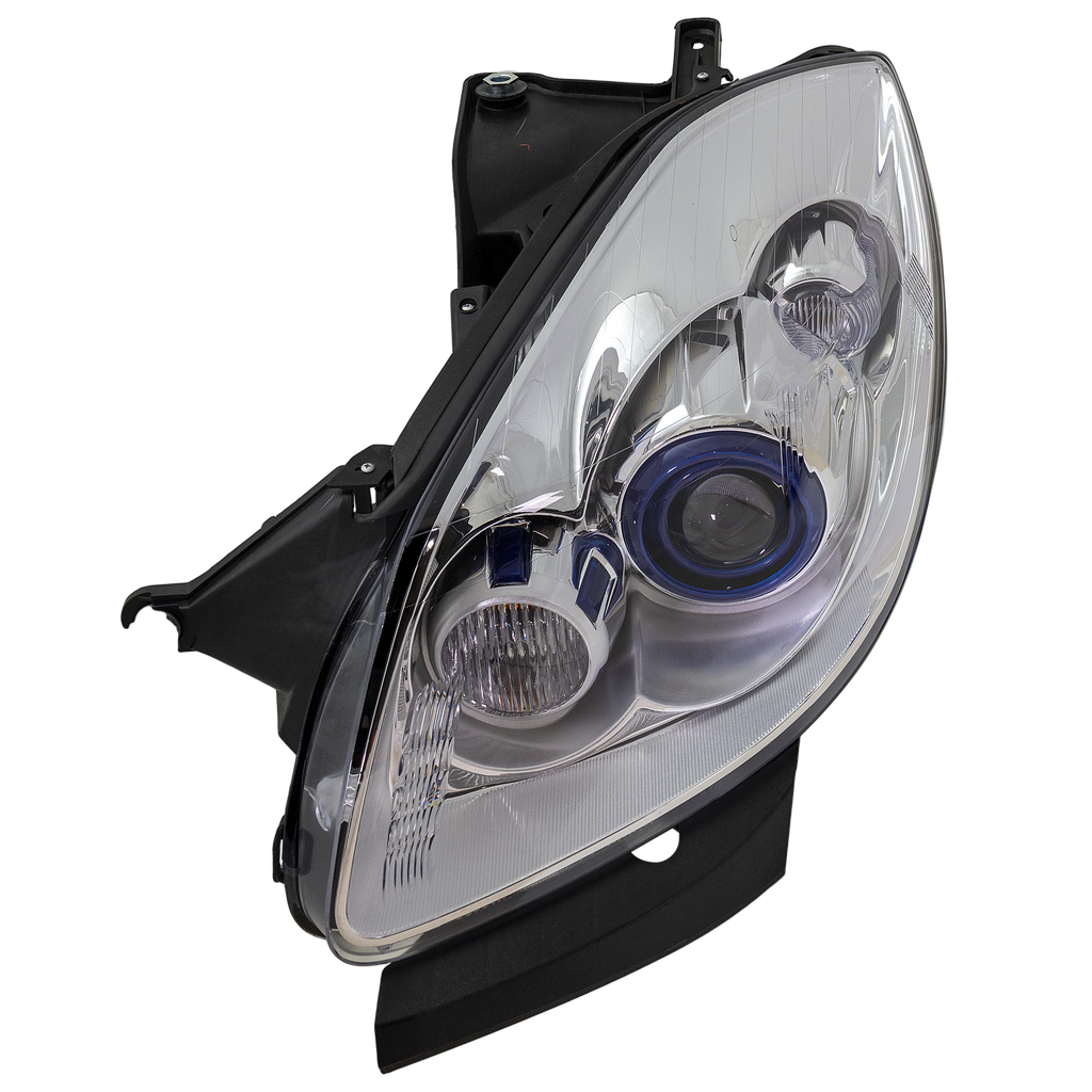 ENCLAVE 08-12 HEAD LAMP LH, Assembly, Halogen, w/o Adaptive Frontlighting System - CAPA