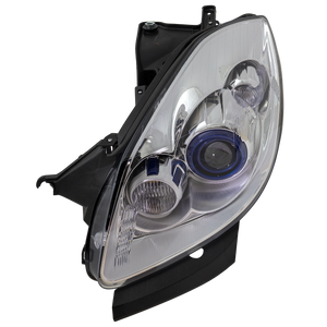 ENCLAVE 08-12 HEAD LAMP LH, Assembly, Halogen, w/o Adaptive Frontlighting System - CAPA