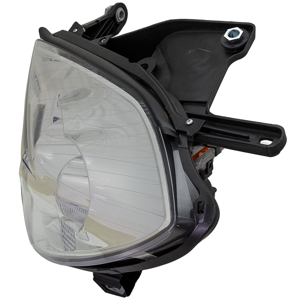 ENCLAVE 08-12 HEAD LAMP LH, Assembly, Halogen, w/o Adaptive Frontlighting System - CAPA