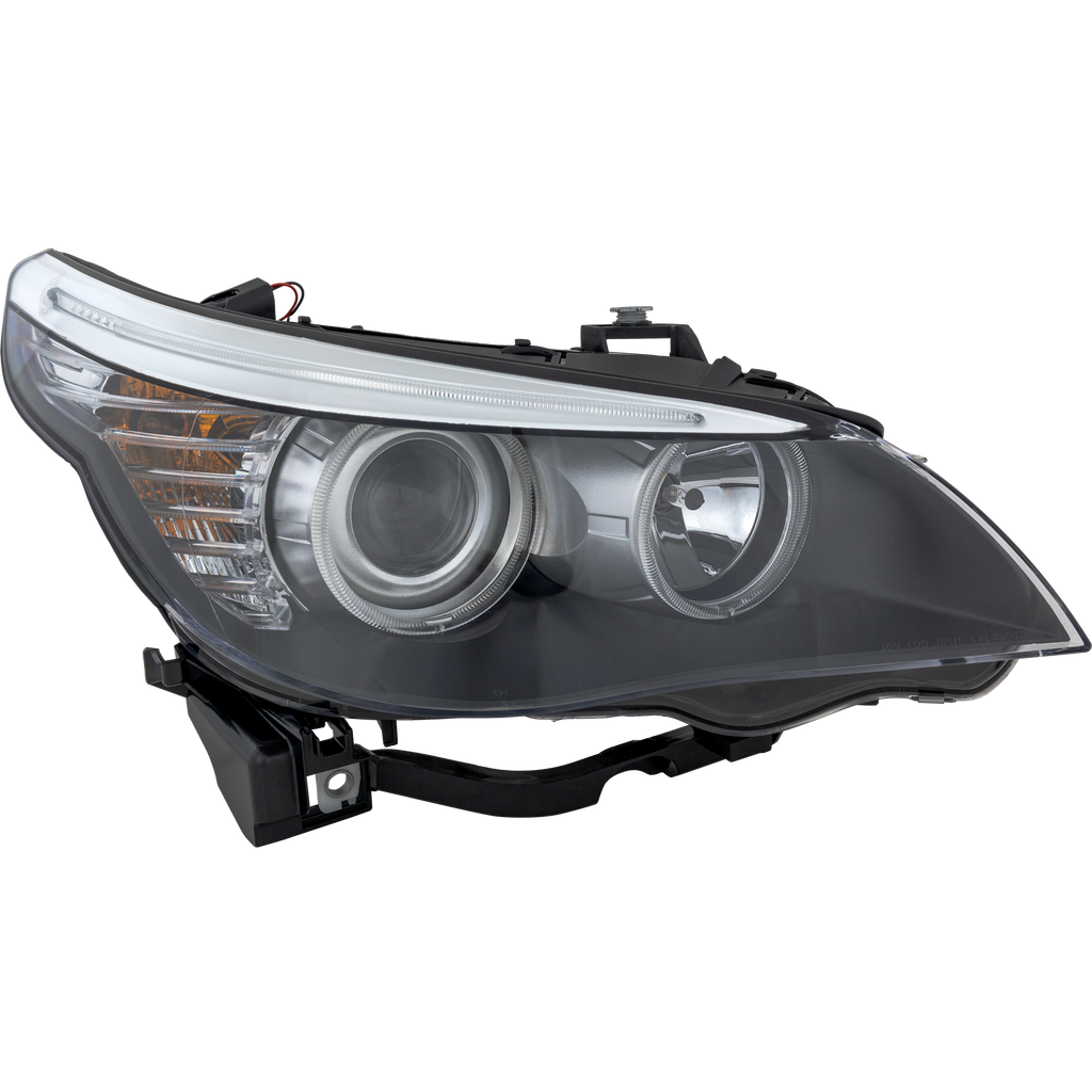 5-SERIES 08-10 HEAD LAMP RH, Assembly, Halogen, Sedan