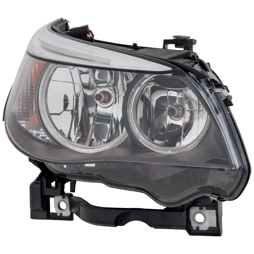 5-SERIES 04-07 HEAD LAMP RH, Assembly, Halogen, w/o Auto Adjust Headlight, Sedan