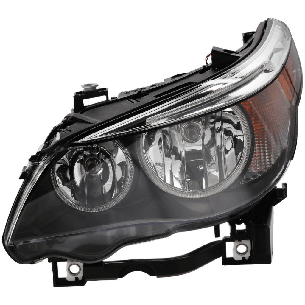 5-SERIES 04-07 HEAD LAMP LH, Assembly, Halogen, w/o Auto Adjust Headlight, Sedan