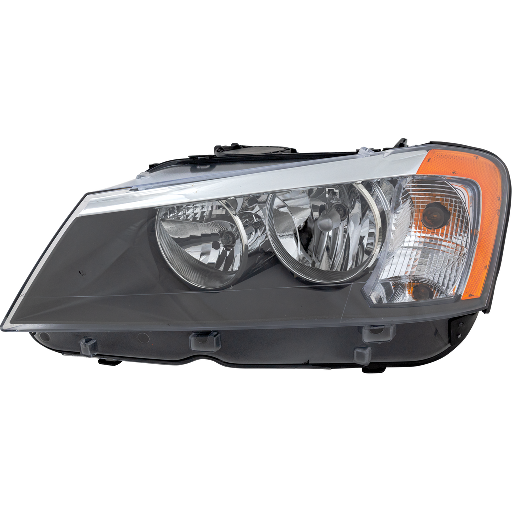 X3 11-14 HEAD LAMP LH, Assembly, Halogen