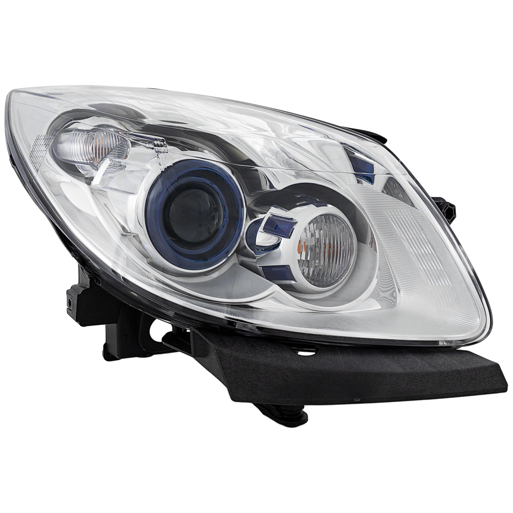 ENCLAVE 08-12 HEAD LAMP RH, Assembly, HID, w/ HID Kit, w/o Auto-adjust feature