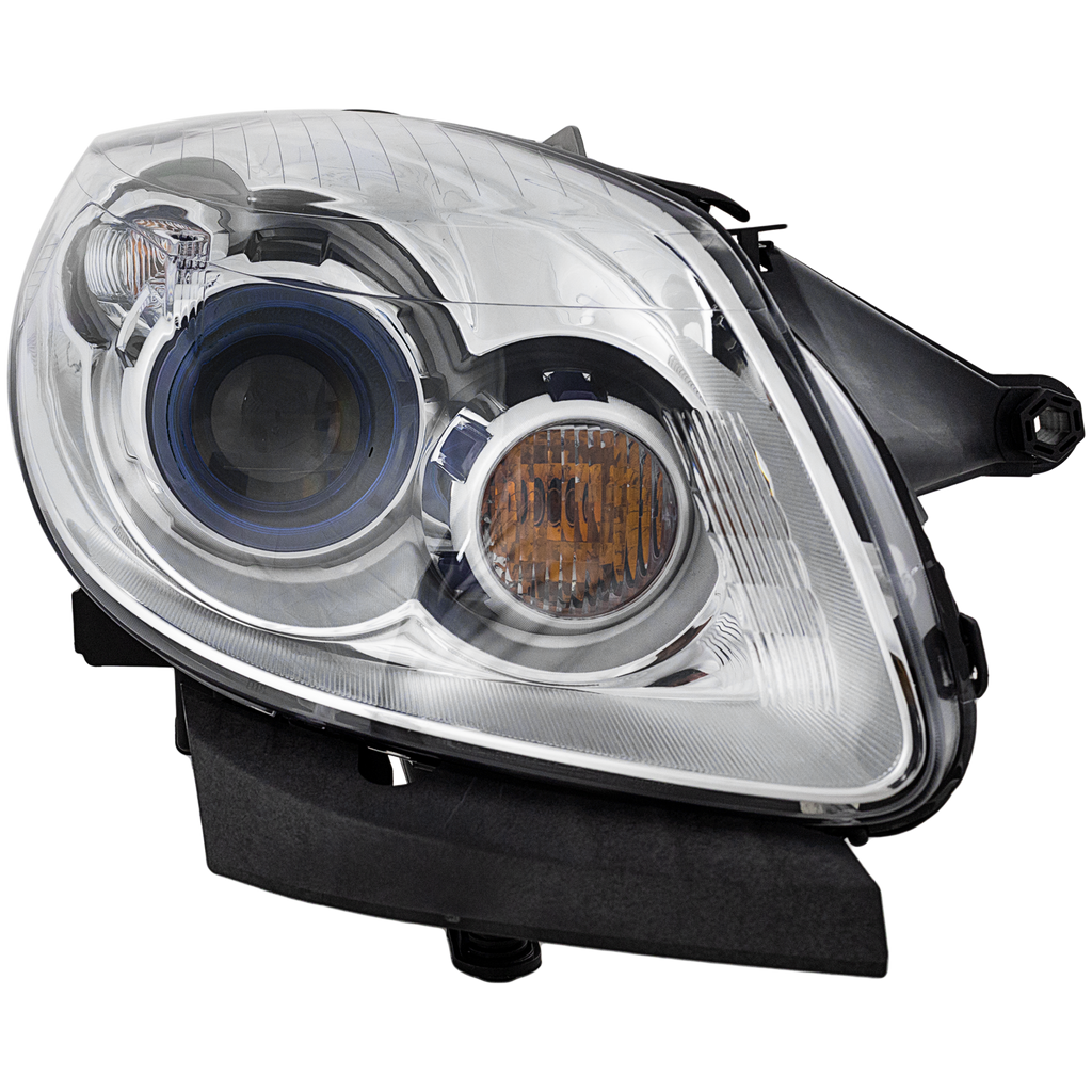 ENCLAVE 08-12 HEAD LAMP RH, Assembly, HID, w/ HID Kit, w/o Auto-adjust feature