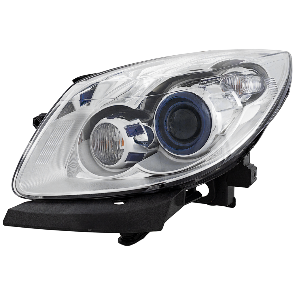 ENCLAVE 08-12 HEAD LAMP LH, Assembly, HID, w/ HID Kit, w/o Auto-adjust feature