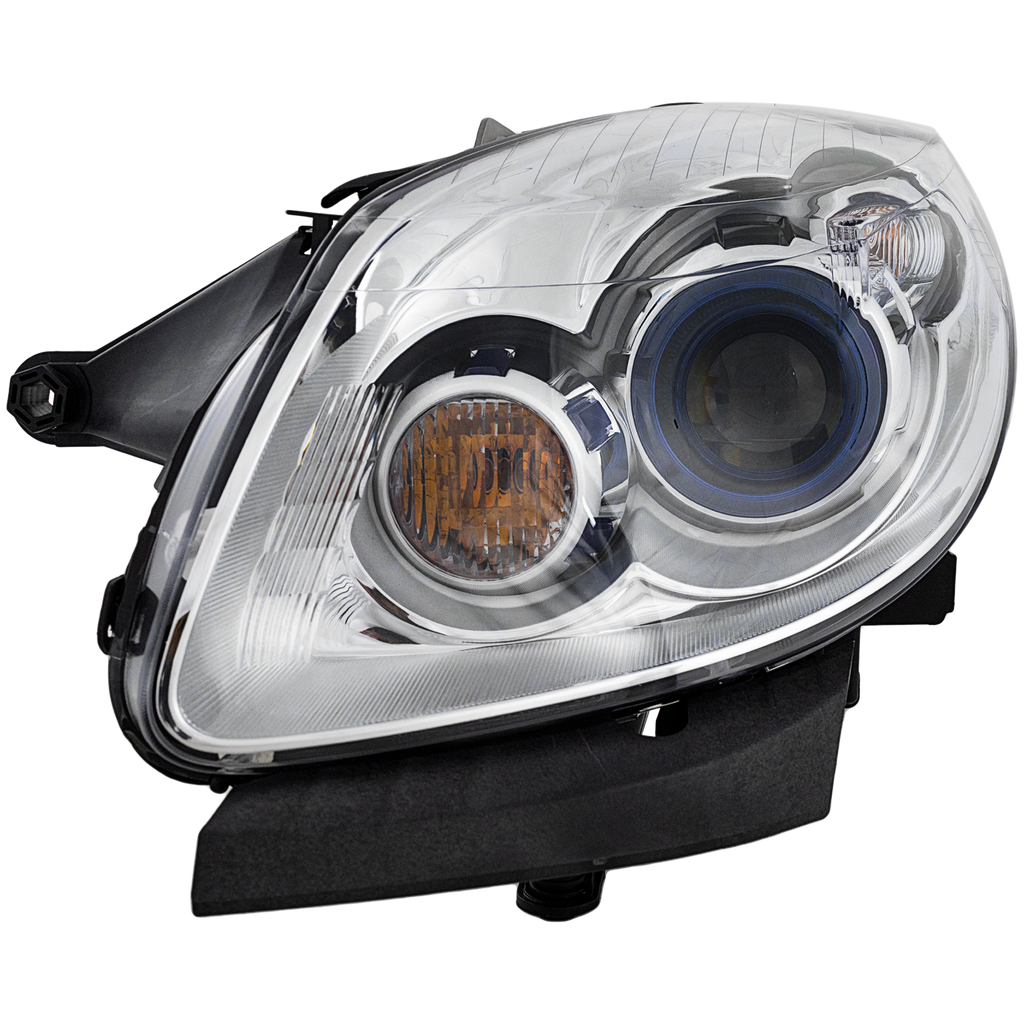 ENCLAVE 08-12 HEAD LAMP LH, Assembly, HID, w/ HID Kit, w/o Auto-adjust feature