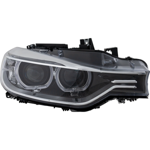 3-SERIES 12-15 HEAD LAMP RH, Lens and Housing,HID, w/o HID Kit, w/o Adaptive Headlights, Sedan/Wagon