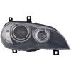 X5 07-13 HEAD LAMP RH, Lens and Housing, HID/Xenon, w/o HID Kit