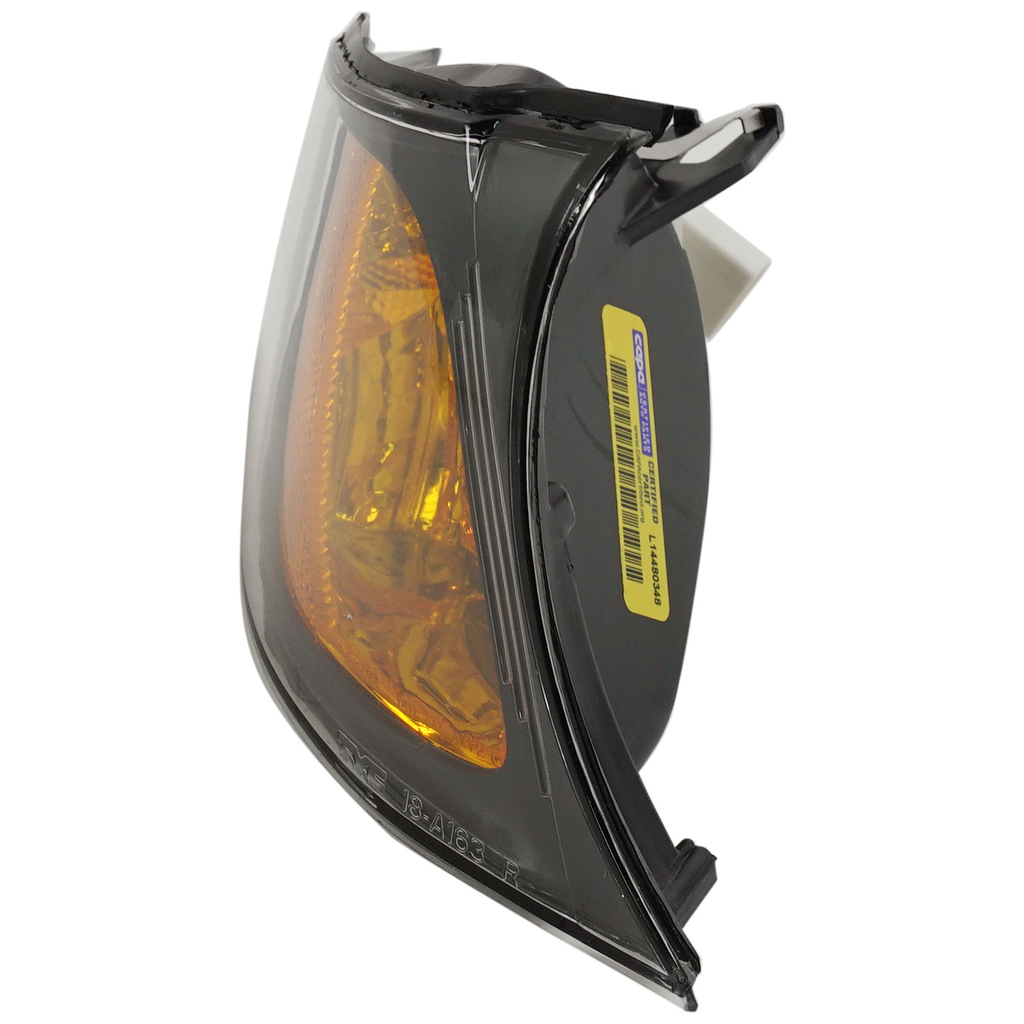 3-SERIES 02-05 CORNER LAMP RH, Assembly, Yellow, Black Surround Trim, Sedan/Wagon