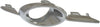 ENCORE 13-16 FRONT FOG LAMP MOLDING RH, Chrome Insert, Ring